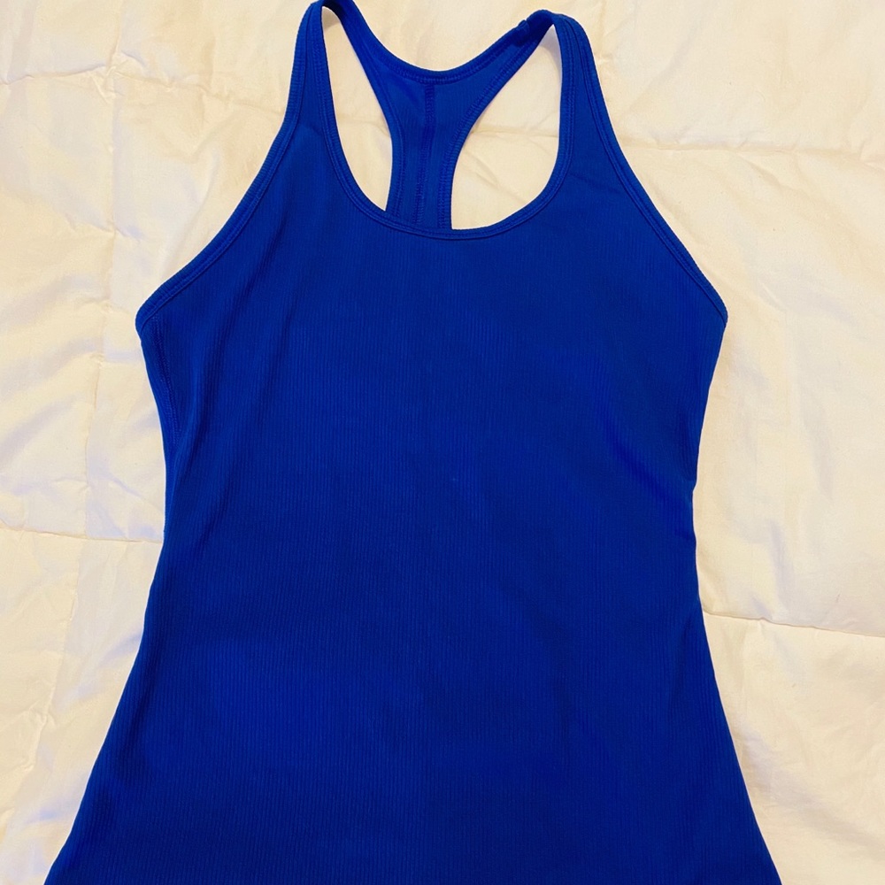 Nike bright purple workout tank